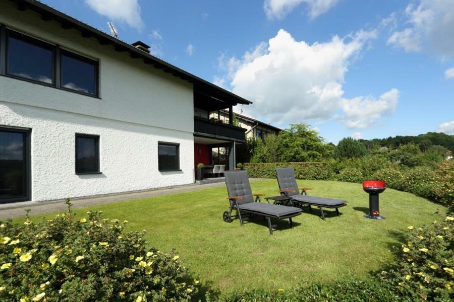 Ferienwohnung Welcome Mit Seeblick 샬켄메렌 외부 사진