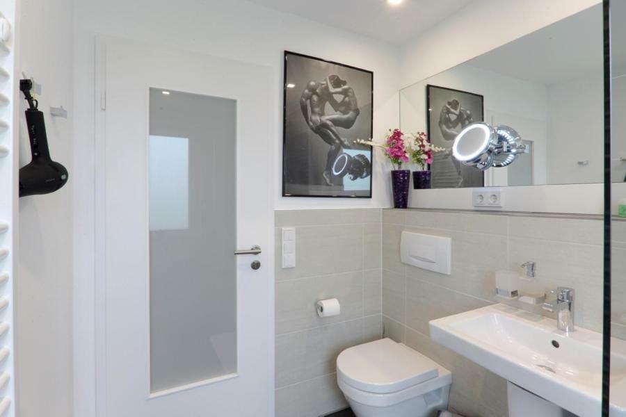 Ferienwohnung Welcome Mit Seeblick 샬켄메렌 외부 사진