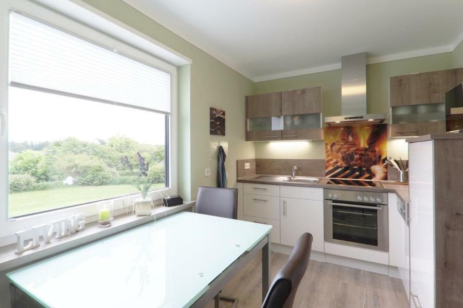 Ferienwohnung Welcome Mit Seeblick 샬켄메렌 외부 사진
